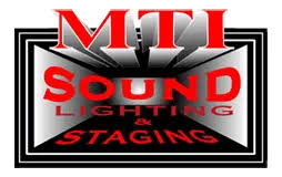 MTI Sound, Lighting & Staging logo